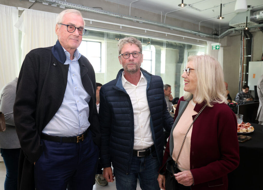Michael Ringier, Roman Bargezi, Evelyn Lingg